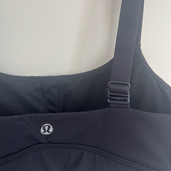 Lululemon Black Convertible 2-in-1 Crossback Normal High Support Sports Bra - 4 - Picture 3 of 3